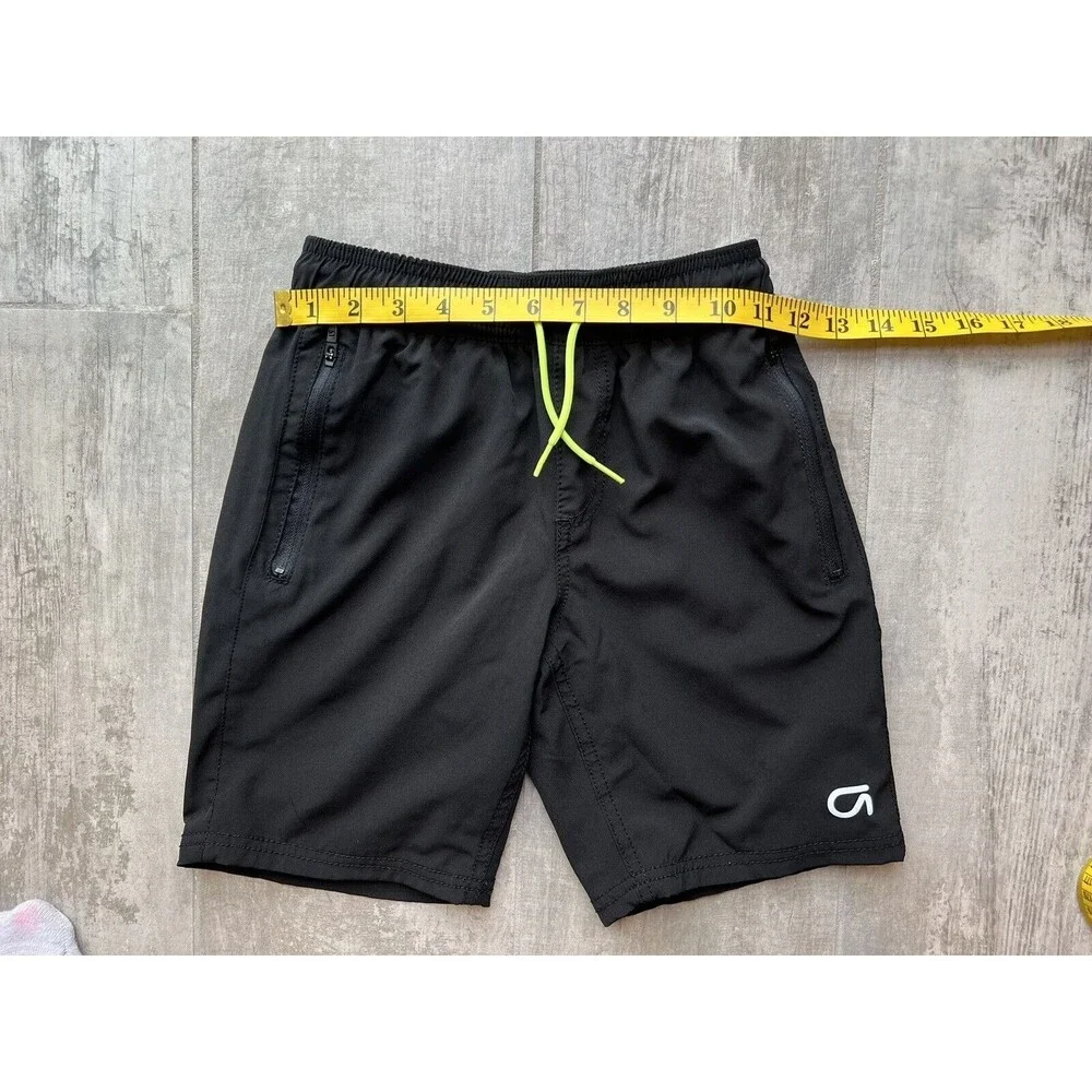 Gap Fit Boys Athletic Short Gym Quick Dry Mesh Lined Pull On Elastic Waist S 6-7
